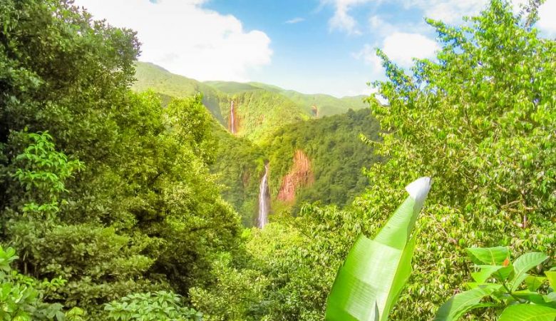 Chutes du Carbet en Guadeloupe