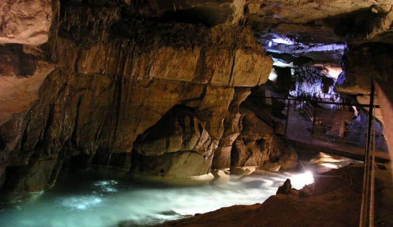 rivière souterraine Grotte de Labeil
