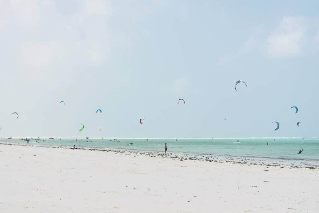 plage de Paje en Tanzanie 