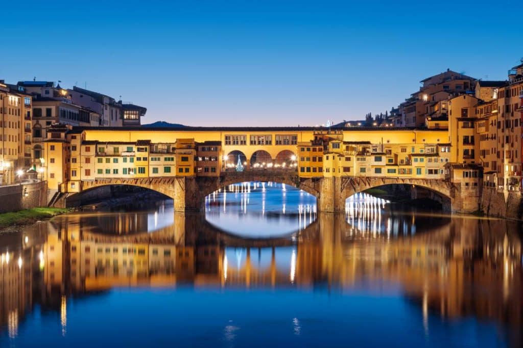 ponte Vecchio a Florence en Italie 
