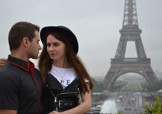 couple à paris