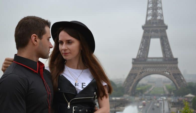 couple à paris