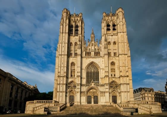 cathédrale saints michel et gudule à bruxelles