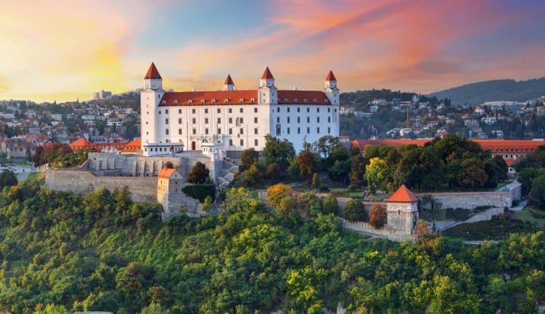 château de bratislava slovaquie