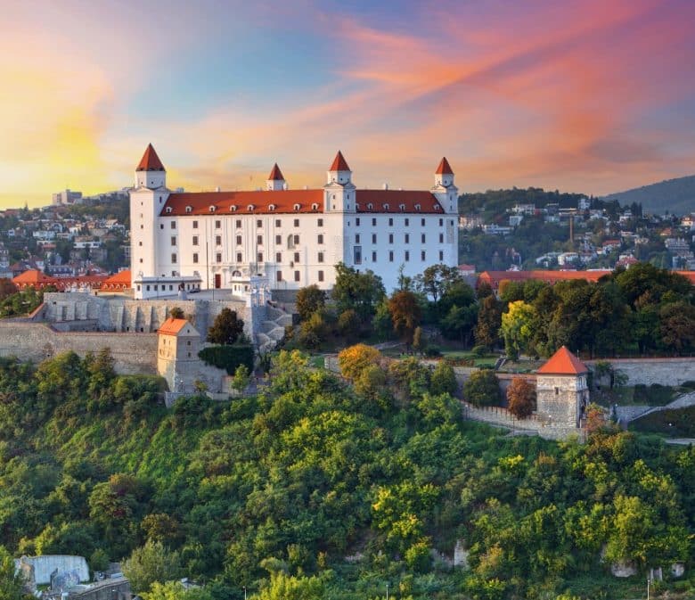 château de bratislava slovaquie