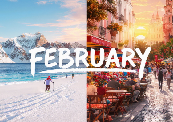 découvrez où partir en février avec notre sélection de destinations ensoleillées, destinations ski et idées de voyage pour profiter pleinement de l'hiver. conseils, météo et inspirations pour choisir vos vacances de février.